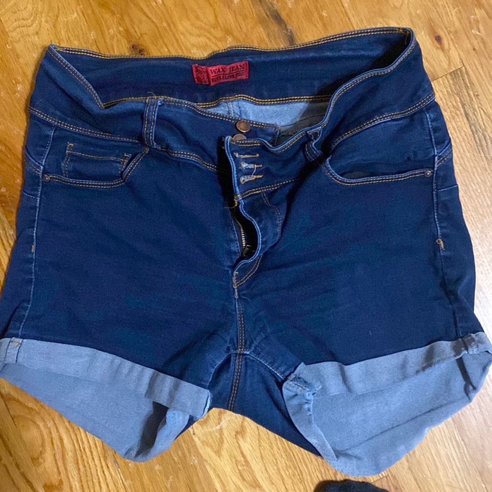 WAX JEAN SHORTS